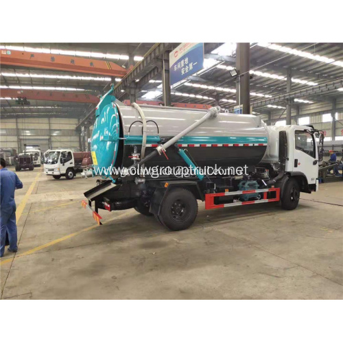 Best price 4x2 sewage suction tanker truck